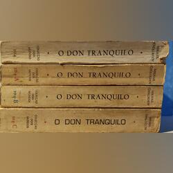 O Don Tranquilo (4 Vols) - Mikhail Cholokhov. Livros