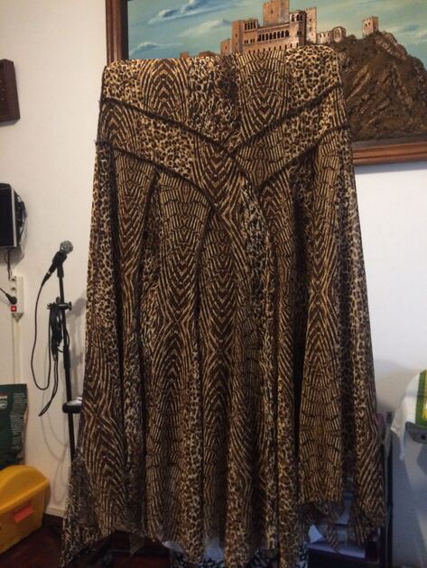 Saia chiffon longa.. Saias