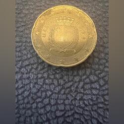 Vendo moeda 20 cêntimos Malta 2008. Moedas. Mafra.      Português
