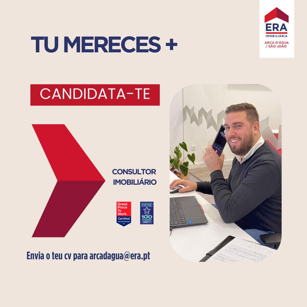 Consultor Imobiliário (M/F) – Full Time, Great Pla. Outros Empregos