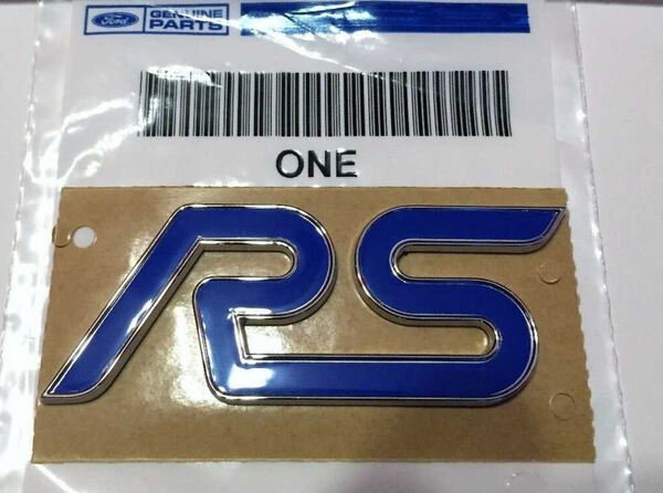 Emblema RS da Ford. Acessórios para Carros