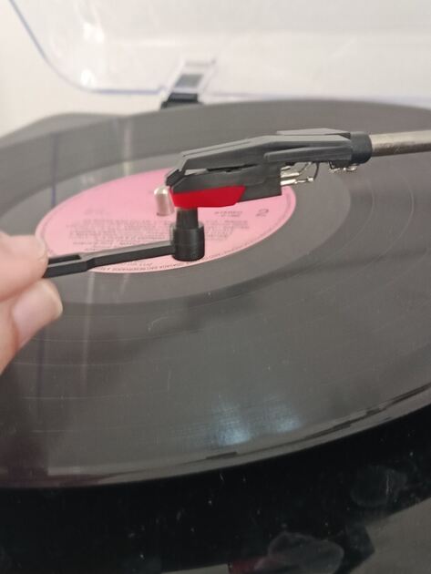 Escova de limpeza de agulhas de gira-discos. Vinil, CDs