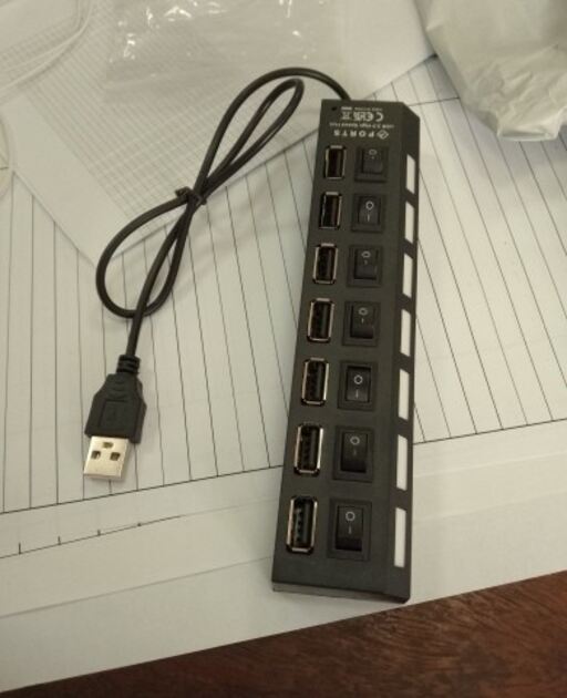 Hub 7 Portas USB . Outros (Acessórios para Computador)