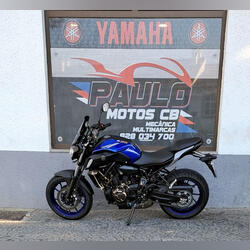 Motociclo Yamaha MT-07 35kw 2019. Motos. Castelo Branco.     