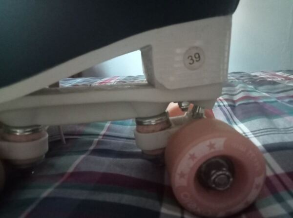 patins de quatro rodas . Patins e Patins em Linha