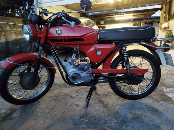 Sachs 4v turbina 1977. Motos