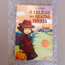 Vendo livro infanto-juvenil "O colégiodas4 torres". Livros. Vila Nova de Famalicão. Aventura Português    Novo / Como novo Capa mole