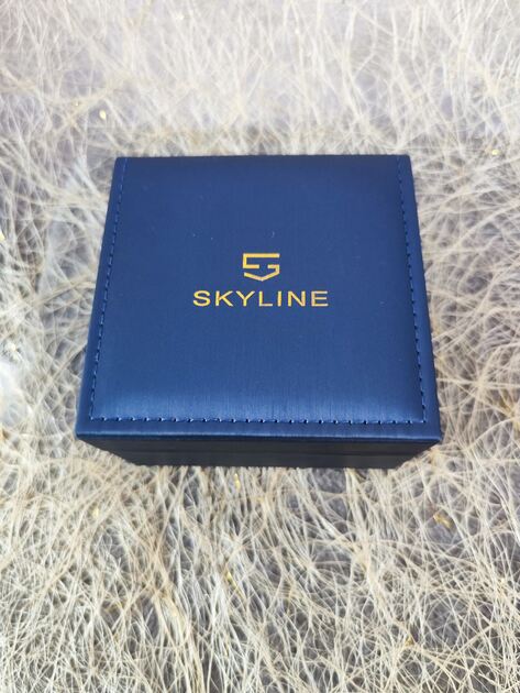 Conjunto Relógio e Pulseira cinza Homem da Skyline . Relógios de Pulso