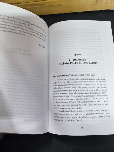 Segredo que conduz o papa João Paulo ll. Livros