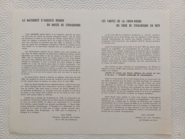 Documento da 1ª exposição filatélica europeia – A . Selos