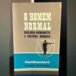 O Homem Normal de Paul Chauchard. Livros. Faro. Ciências Português    Muito bom Capa mole