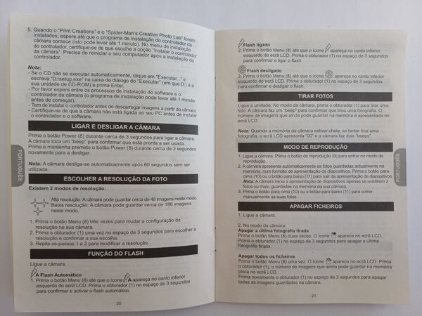 Máquina fotográfica digital Lexibook Spider-Man. Outros Lazer