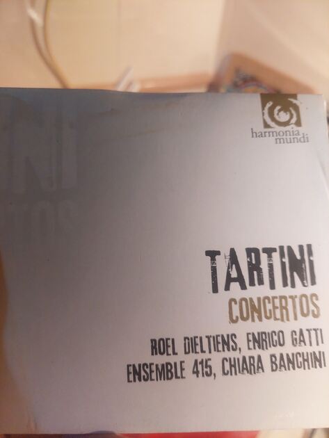 Cd Tartini Concertos. Vinil, CDs