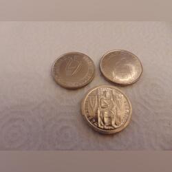 12 moedas de 1 Escudo (alpaca) 1927-1966. Moedas. Oeiras.      Português