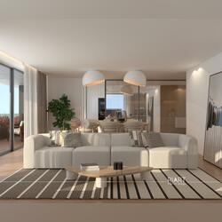 Apartamento de luxo T2 - Matosinhos Sul. Casa e apartamentos para vender. Matosinhos. 90 m2 2 quartos 2 banhos   Andar baixo Classe energética A Nova construção Garagem Jardim