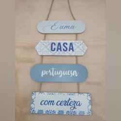 placa de parede com frases . Outros Arte e Decoração