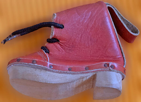 Porta-moedas Antigo Bota Exclusivo. Outros