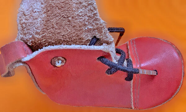 Porta-moedas Antigo Bota Exclusivo. Outros