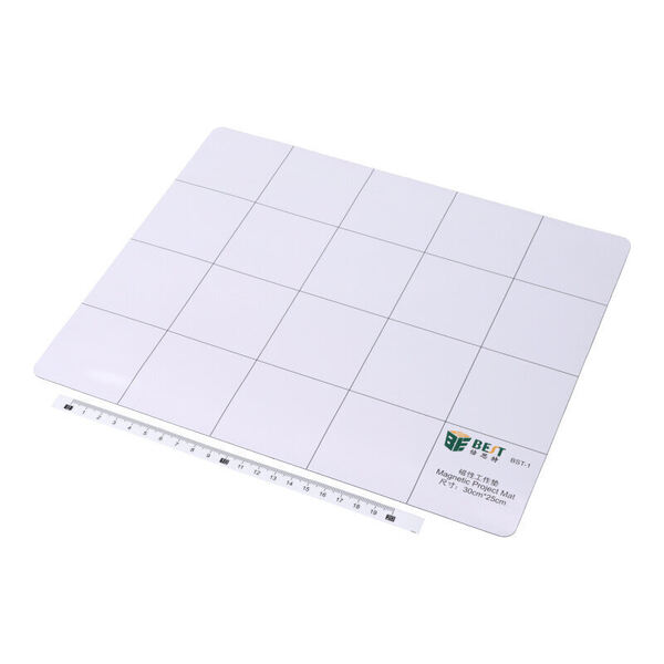 Tapete de parafusos de projeto magnético. Kit de ferramentas