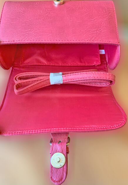 Pochete de Senhora Rosa, NOVA. Malas Mulher