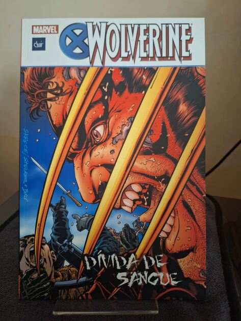 Livro “Wolverine Divida de Sangue”. Banda Desenhada