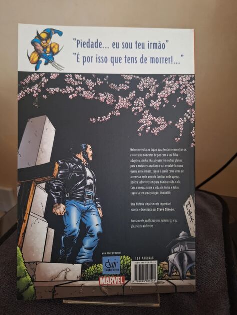 Livro “Wolverine Divida de Sangue”. Banda Desenhada