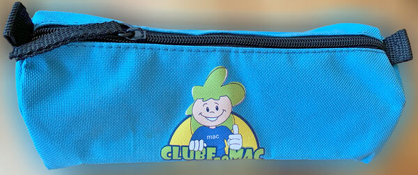 Estojo para Material Escolar Clube do Mac, Novo. Estojos