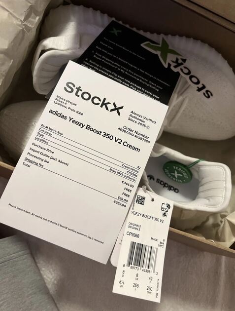 Yeezy boost 350 V2 Cream . Desportivos