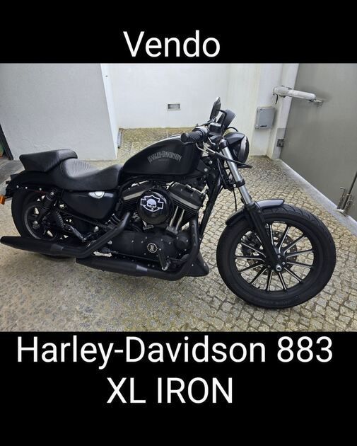 Harley-Davidson 883 XL IRON . Motos