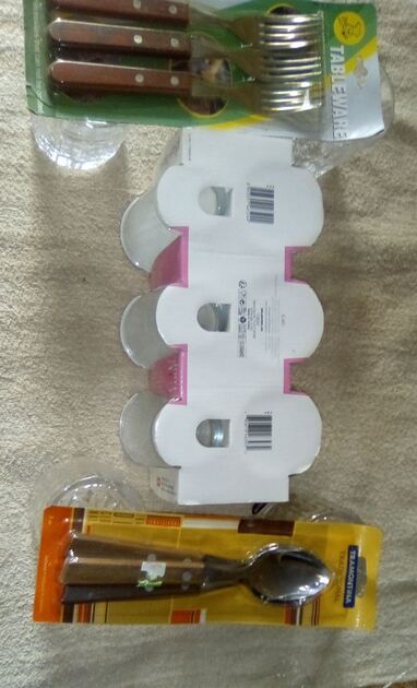 JOGO de Copos de Mesa e Whisky. Louças