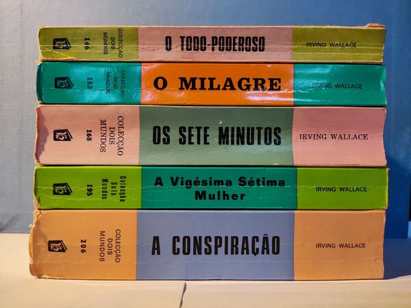 Vários (Colecção Dois Mundos) - Irving Wallace. Livros