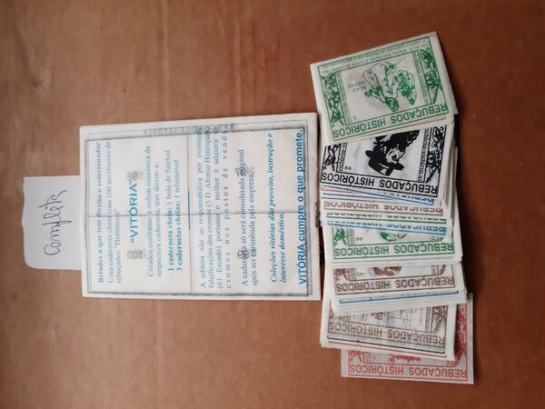 cardeneta antiga. Cromos