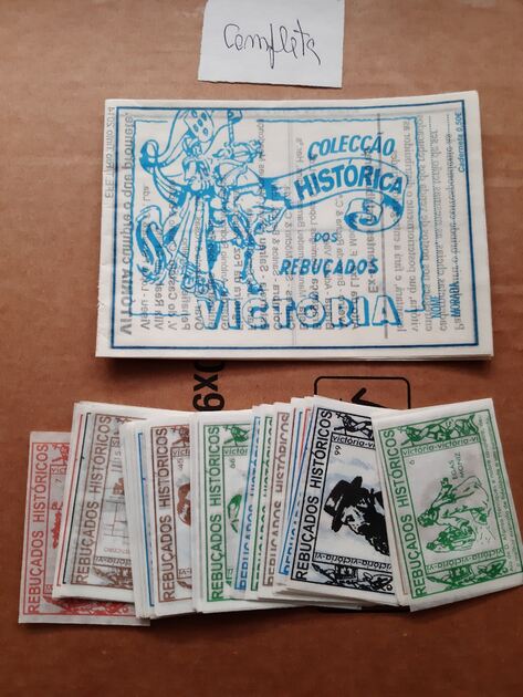 cardeneta antiga. Cromos